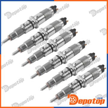 Ensemble de 6x Injecteur diesel neuf pour CUMMINS | 0445120059